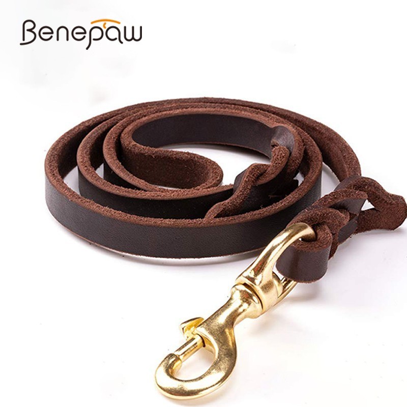 Leather Strap Quick Release - Benepaw-Correa de cuero de vaca de