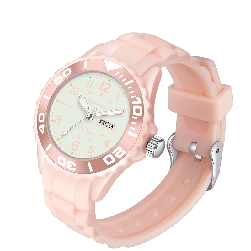 Sanda-Reloj de pulsera de sili - Silicone Band Women reseña y precio