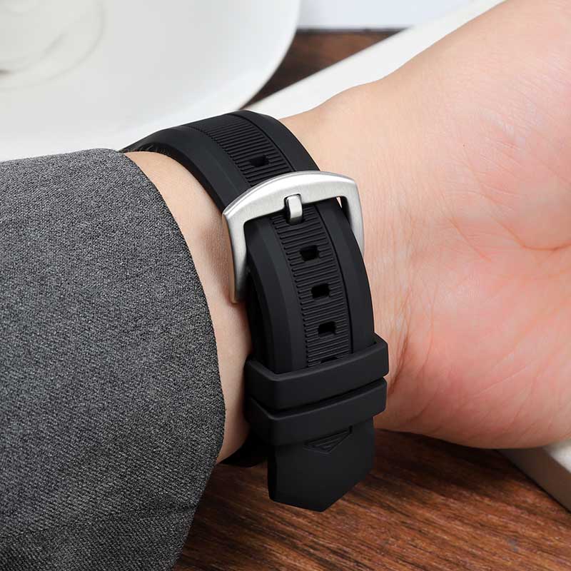 Correa de reloj de goma de sil - Rubber Strap Diver reseña y precio