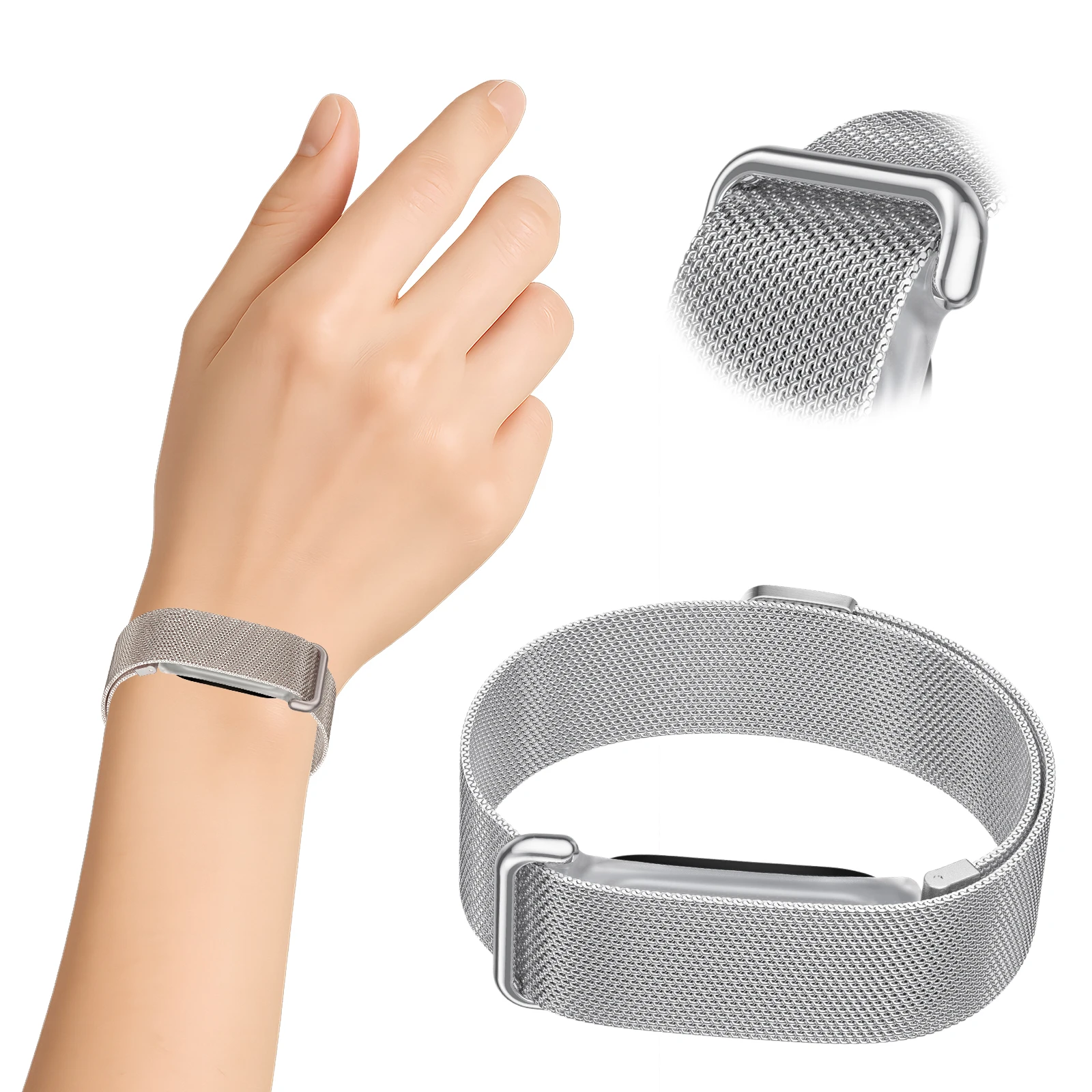 Funda de TPU + Correa de Malla - Milanese Loop Magnetic reseña y precio