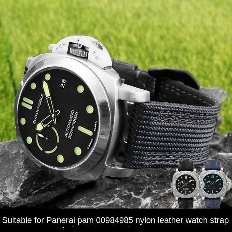 Correa de reloj de lona de nai - Citizen Watch Promaster reseña y precio