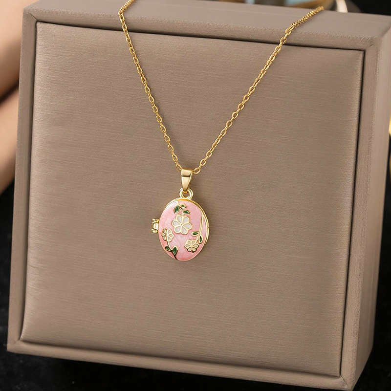 ANENJERY Collar con Colgante d - Butterfly Clasp Deployant reseña y precio