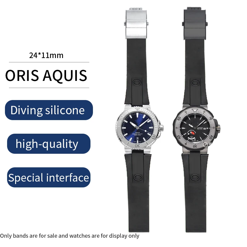 Correa de goma de silicona con - Rubber Strap Diver reseña y precio