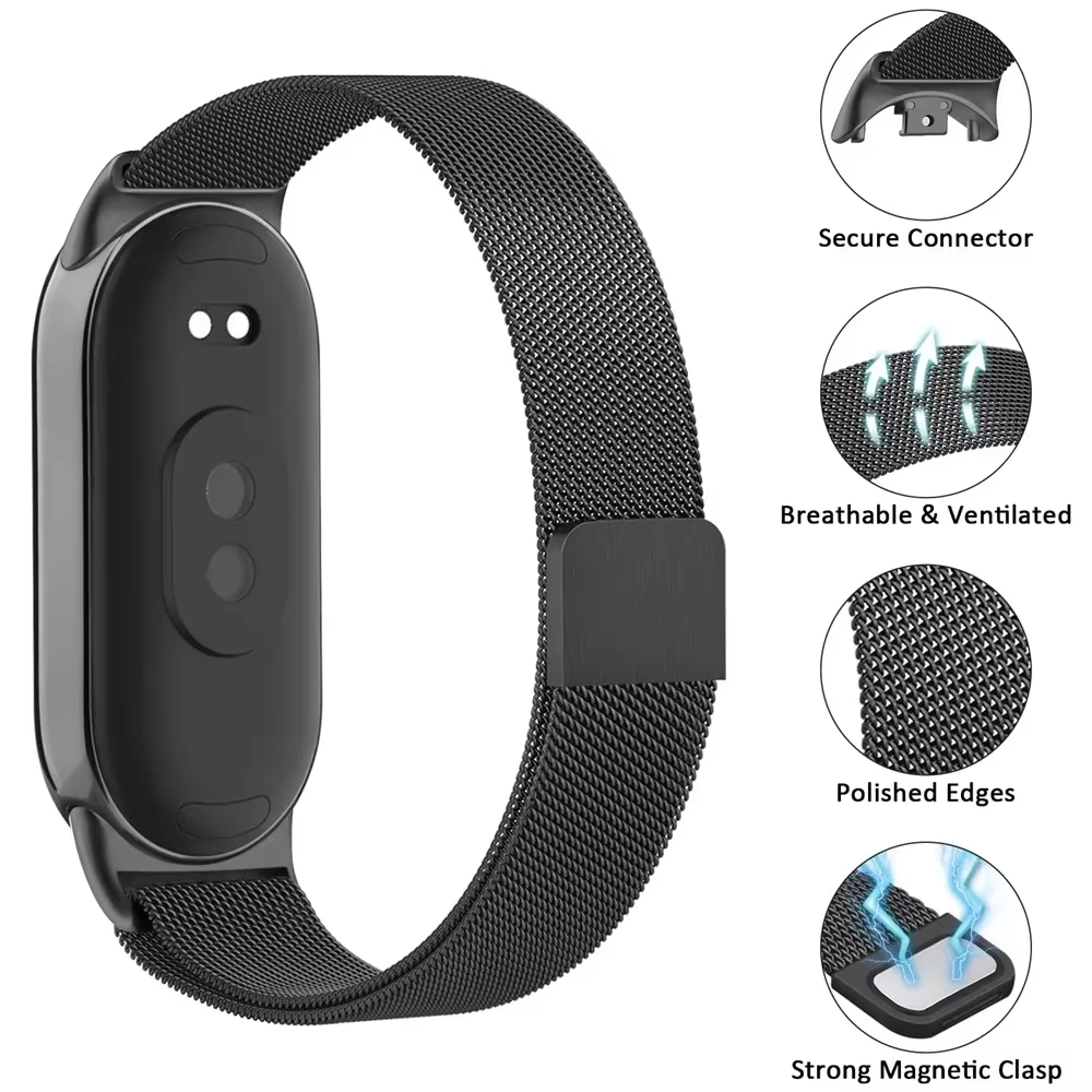 Correa de metal tipo Milanese  - Milanese Loop Magnetic reseña y precio