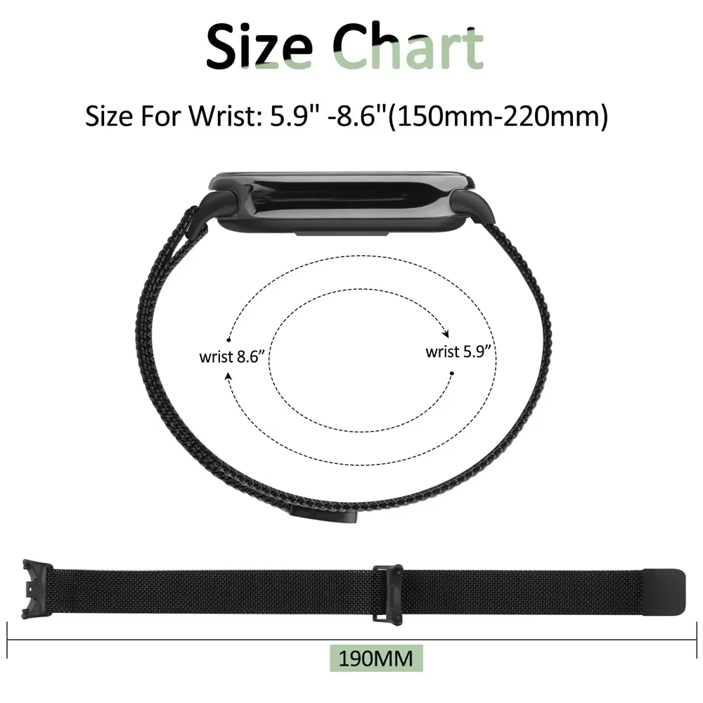 Correa de metal tipo Milanese  - Milanese Loop Magnetic reseña y precio