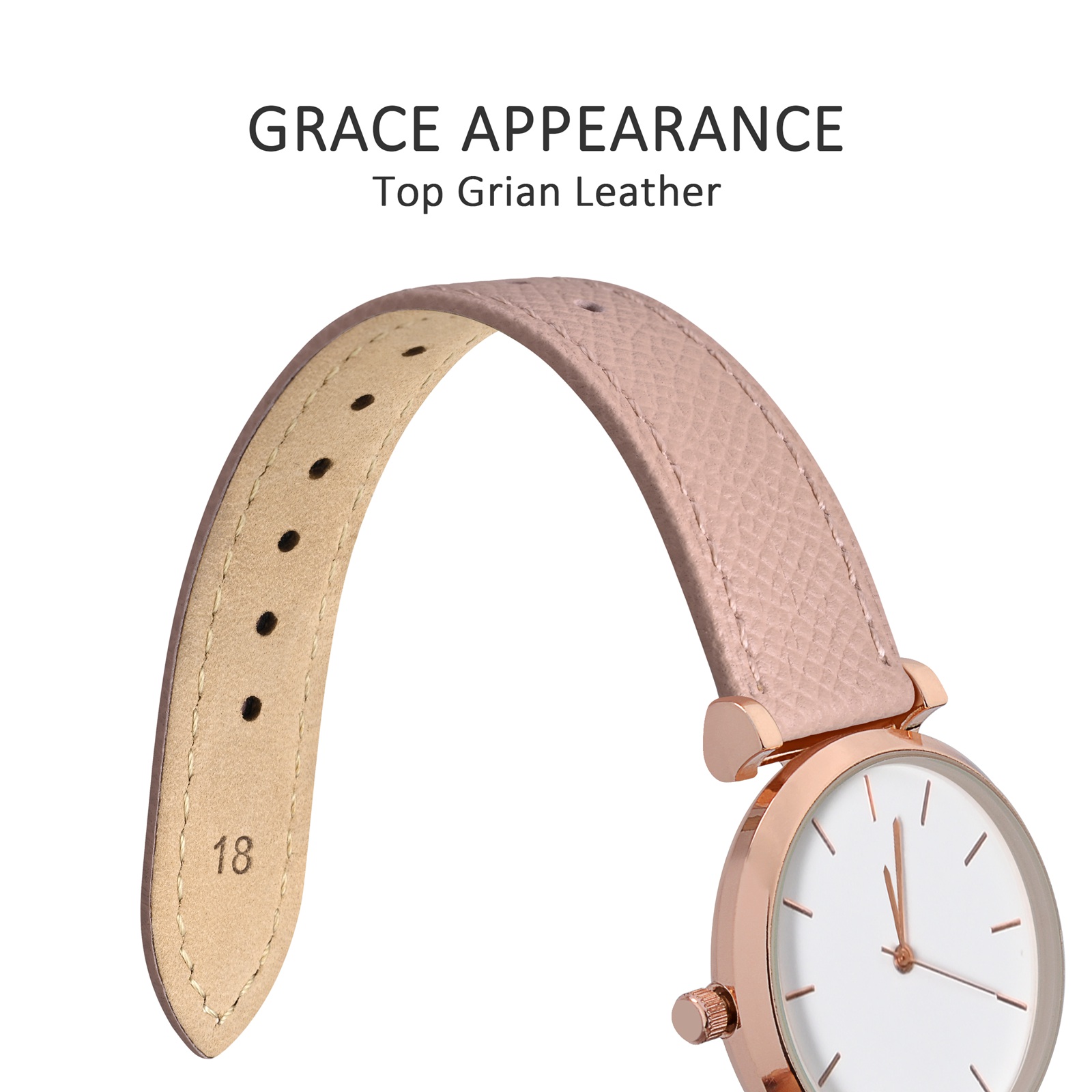 WOCCI Correa de reloj de cuero - Leather Strap Quick Release reseña y precio